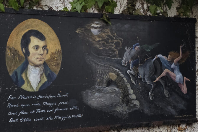 On the trail of Robert Burns through Scotland